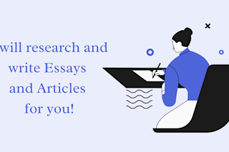 write essays and articles on culture, education, nursing etc