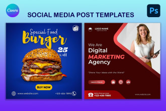 design canvas instagram templates and carousel