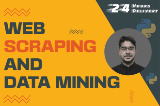 do python web scraping data mining from any website