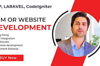 develop php CRM for business