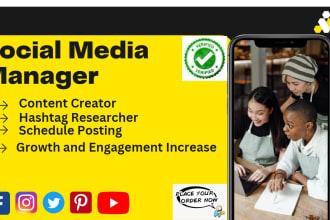 be social media manager