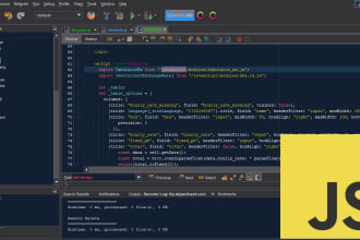 develop a webpage in javascript, HTML, and CSS