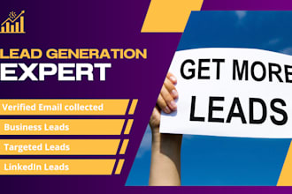 do targeted b2b leads and web research