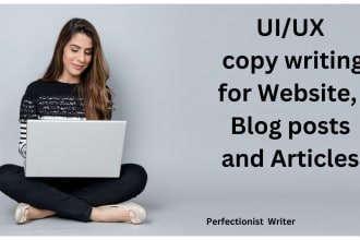 be your web writer, UX writer, and landing page copy writer