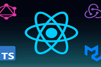 develop your reactjs web app as react js developer