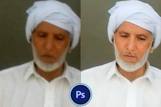 do photo restoration, restore old photos fix and color it
