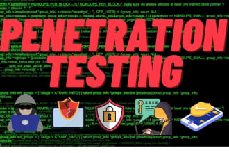 do penetration testing, vulnerability, and security testing