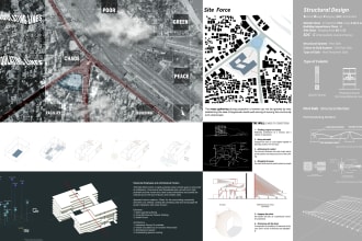 create architectural presentation boards