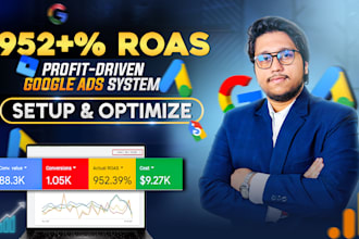 setup and manage google ads PPC campaign for best ROI