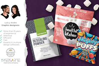 design amazing ready to print mylar or pouch bags