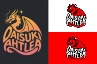 redesign, fix, and vectorize your logo professionally