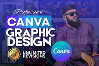 create professional canva graphic designs