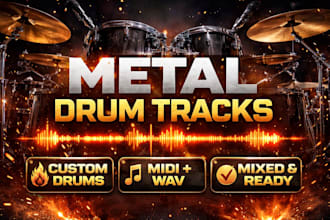 create realistic metal drums for your song