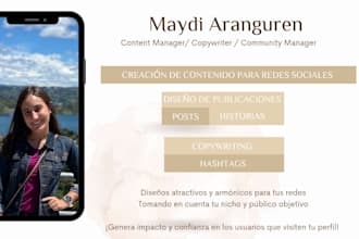 realizar creación de contenido y copywriting para tus redes sociales