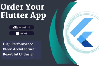 provide reliable flutter mobile app development and ui design services