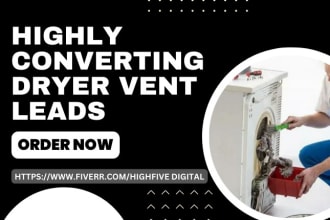 generate dryer vent leads vacuum  air duct cleaning pressure washing leads