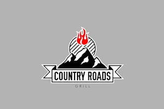 design an attractive country roads grill logo
