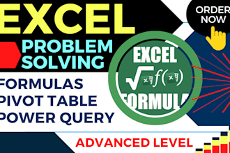 fix excel formulas, errors, pivot table and power query