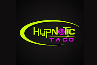 design traditional hypnotic taco logo
