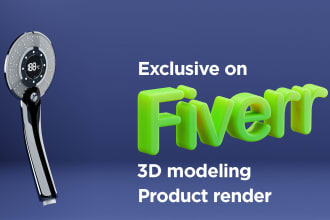 do photorealistic 3d product rendering
