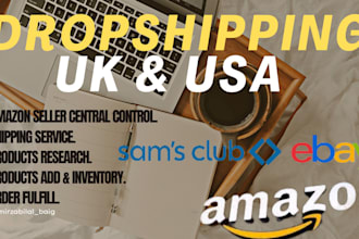 manage your amazon dropshipping UK and USA