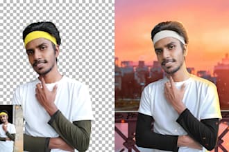 remove background and editing from image