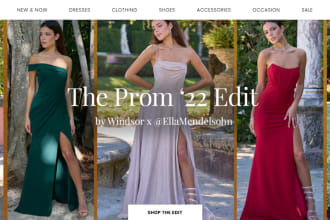 design shopify fashion store and shopify clothing store
