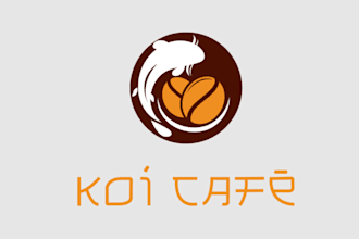 make fantastic high quality cafe logo for you with new concept