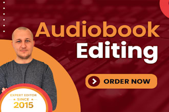 professionally edit your audiobook  acx