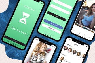 do dating, social media and chat apps using native or hybrid