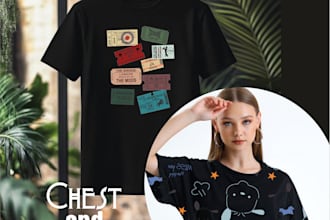 graphic t shirts design for print on demand
