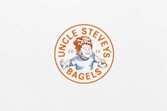 do beautiful elegant retail bakery logo design in 24 hrs