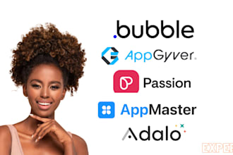 teach bubbleio web app passionio website appmaster developer adalo appgyver