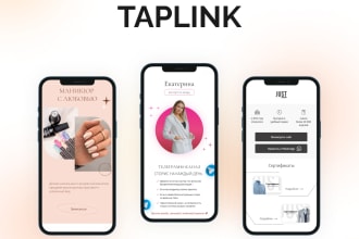 individual taplink, bio links, linktree for social networks