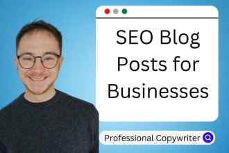 do SEO blog writing and article writing for your business