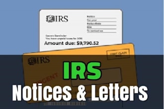 review irs and state tax notice and draft responses