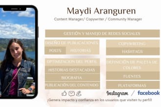 realizar y administra tu contenido para redes sociales,