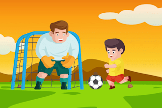 draw cute illustration for children book