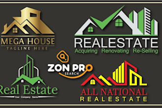 design awesome maker real estate logo
