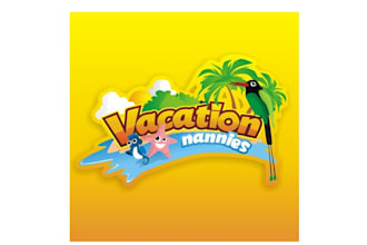 design genuine vacation nannies logo