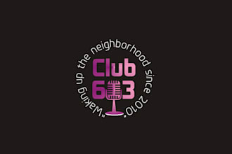 design premium music venue logo