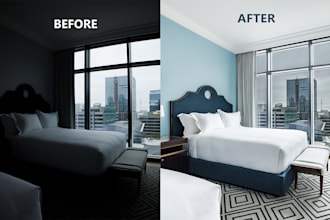 edit and retouch real estate and architecture images hdr