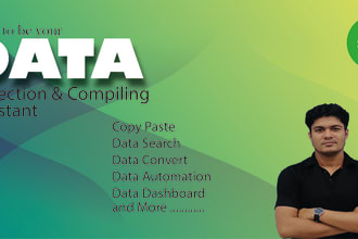 find email, phone, address, websites and all type data entry