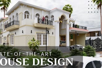 do dream home exterior renders ultra HD 3d visualizations for modern living