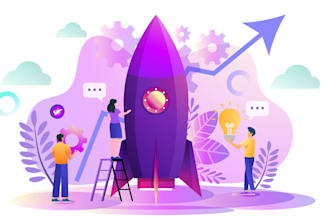 draw flat vector illustrations for your webpage and app