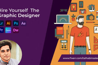 be the graphic designer for your job