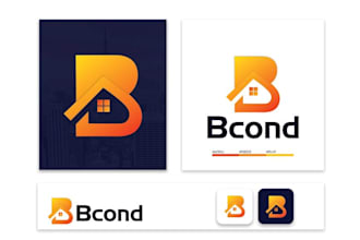 create a professional construction building logo design