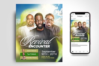 do a party, church, book release flyer, and event flyer