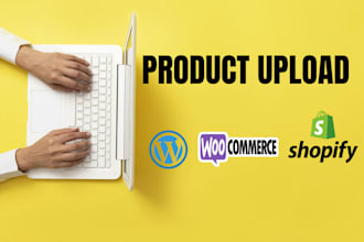 be a virtual assistant in your  ecommerce and shopify store