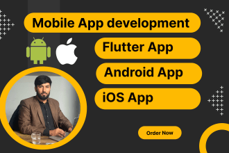 develop figma convert to flutter app for both android and ios